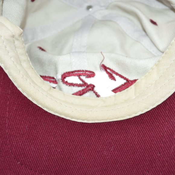 Vintage 90's Signed Lonesome River Band Folk Bluegrass Canvas Ball Cap Hat - Picture 7 of 9